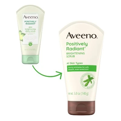 Aveeno Active Naturals Positively Radiant Skin Brightening Daily Scrub