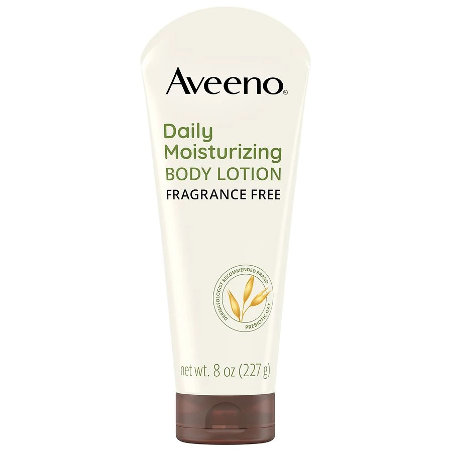 Unscented Aveeno Daily Moisturizing Lotion To Relieve Dry Skin 8 fl oz