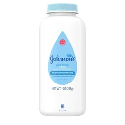 Johnson's Johnson's White Baby Powder with Cornstarch  9oz