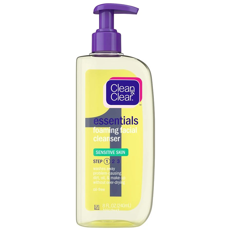 Clean & Clear Essentials Foaming Facial Cleanser Sensitive Skin
