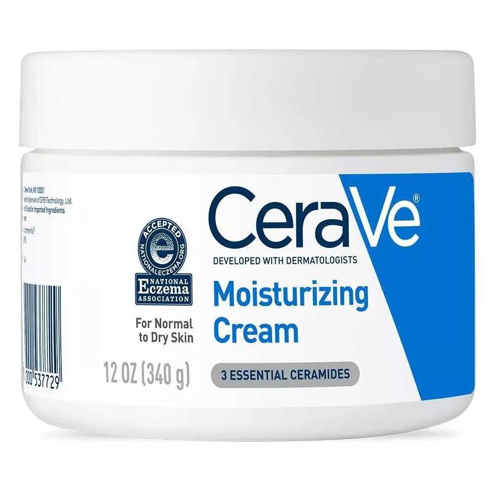 CeraVe Moisturizing Cream for Normal to Dry Skin, Fragrance Free  12oz