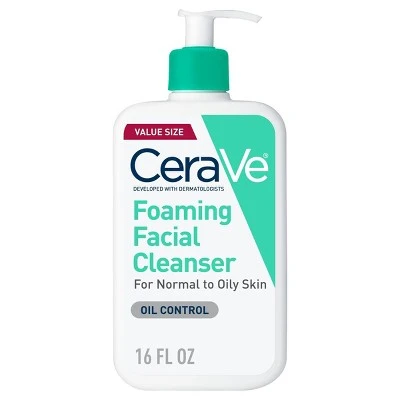 CeraVe Foaming Facial Cleanser for Normal to Oily Skin 16 fl oz