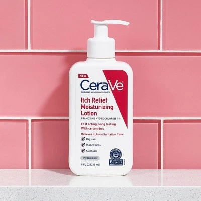 CeraVe Itch Relief Moisturizing Lotion for Dry & Itchy Skin  8oz