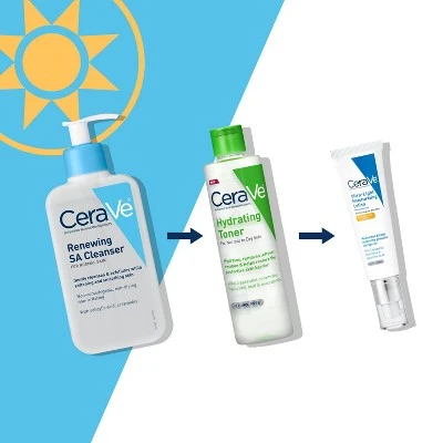 CeraVe Renewing SA Face Cleanser for Normal Cleanser 8 fl oz