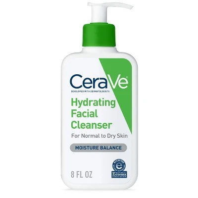 CeraVe Hydrating Facial Cleanser For Normal To Dry Skin 8 fl oz