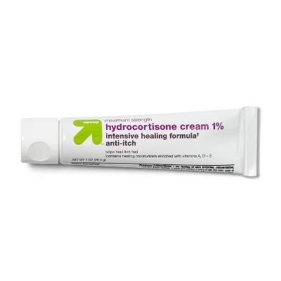 Anti Itch 1% Hydrocortisone Maximum Strength Intensive Healing Cream  1oz  Up&Up™