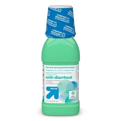 Loperamide Anti Diarrheal Suspension  Mint  8 fl oz  Up&Up™