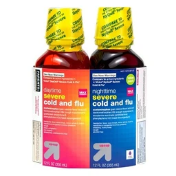 Day/Night Severe Cold & Flu Relief Liquid Berry 12 fl oz/2ct up & up™