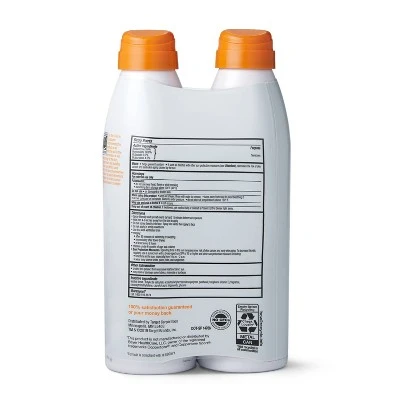 Sport Sunscreen Spray 2pk SPF 30  11oz  Up&Up™