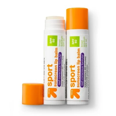 Sport Sunscreen Lip Balm  SPF 50  0.3oz  Up&Up™