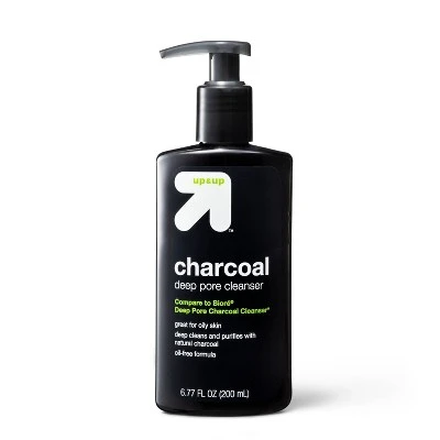 Charcoal Deep Pore Cleanser  6.77 fl oz  Up&Up™