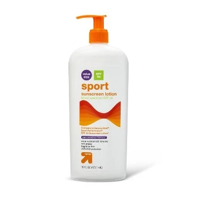 Sport Sunscreen Lotion  SPF 50  16 fl oz  Up&Up™
