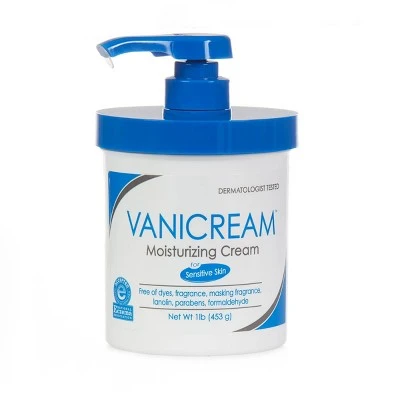 Unscented Vanicream Moisturizing Skin Cream  16oz