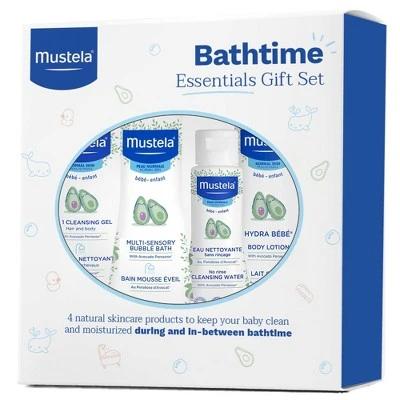 Mustela Baby Bathtime Bath & Body Essentials Gift Set