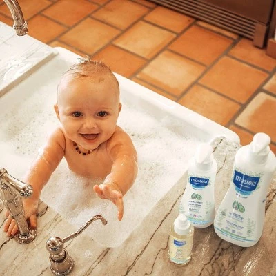 Mustela Gentle Cleansing Gel Baby Body Wash & Baby Shampoo 23.35 fl oz
