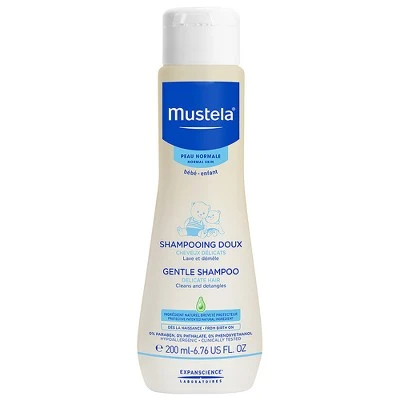 Mustela Gentle Baby Shampoo & Detangler  6.76 fl oz