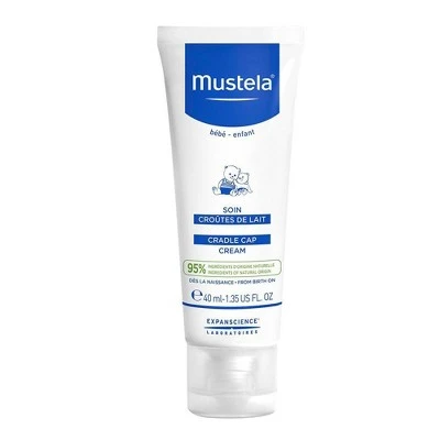 Mustela Fragrance Free Baby Cradle Cap Cream  1.35 fl oz