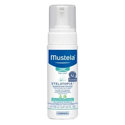 Mustela Mustela Stelatopia Fragrance Free Baby Foam Shampoo for Eczema Prone Skin  5.07 fl oz