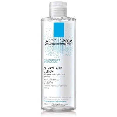 La Roche Posay Ultra Micellar Cleansing Water & Makeup Remover for Sensitive Skin  13.5oz