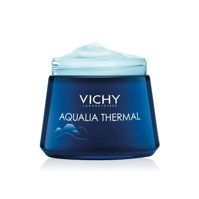 Vichy Aqualia Thermal Night Spa Anti Fatigue Night Cream & Face Mask with Hyaluronic Acid  2.54oz