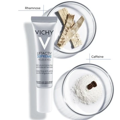 Vichy LiftActiv Supreme Anti Wrinkle & Firming Eye Cream for Dark Circles .51 fl oz
