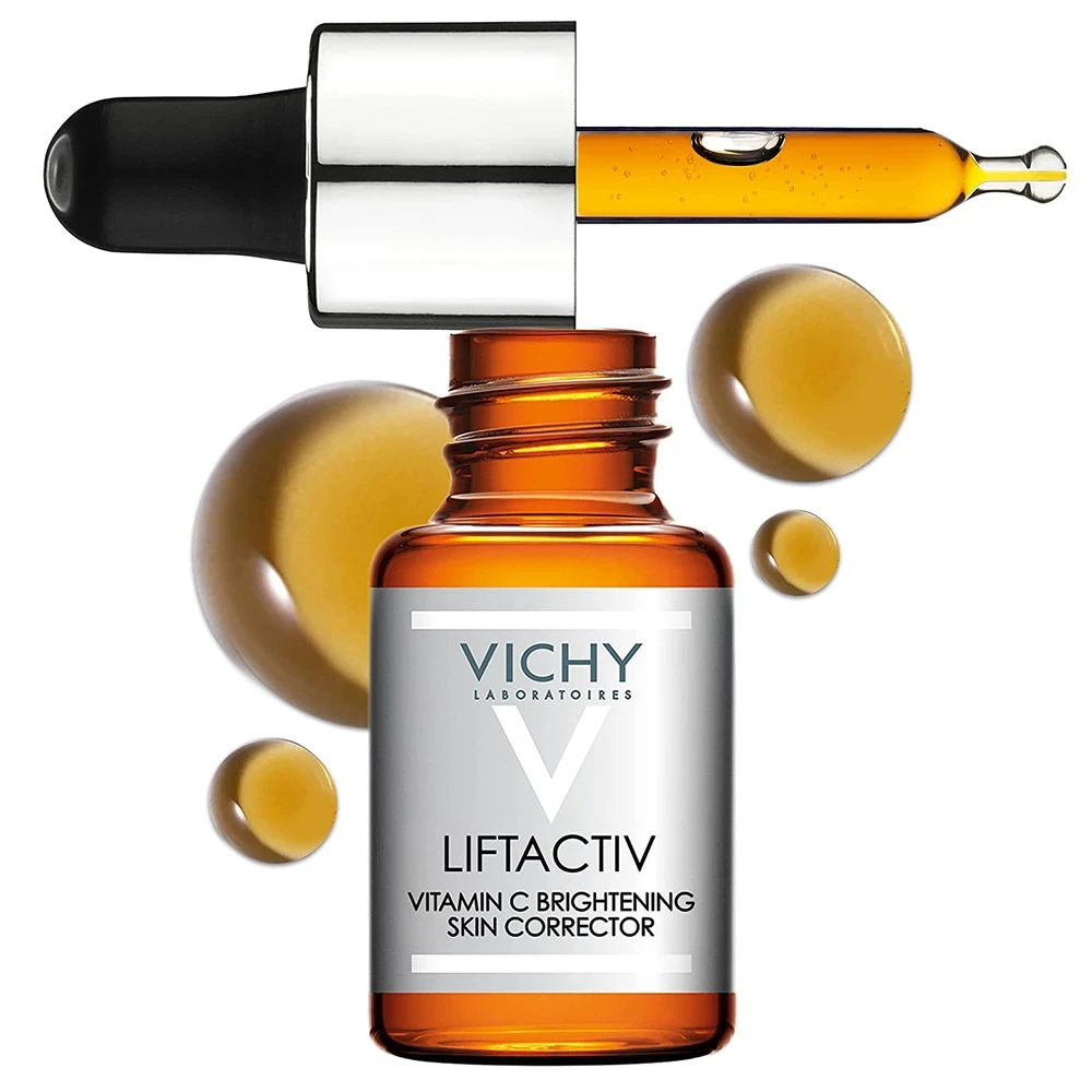 Vichy LiftActiv Vitamin C Brightening Skin Corrector Face Serum 0.34 fl oz