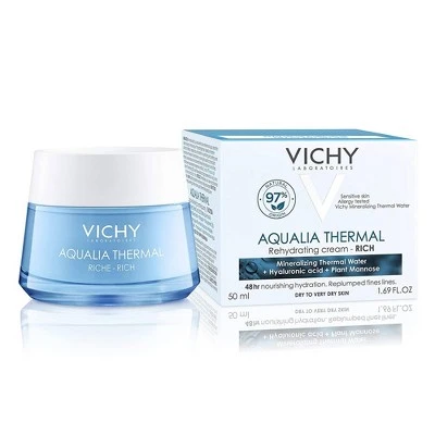 Vichy Aqualia Thermal Rich Rehydrating Cream 1.69oz