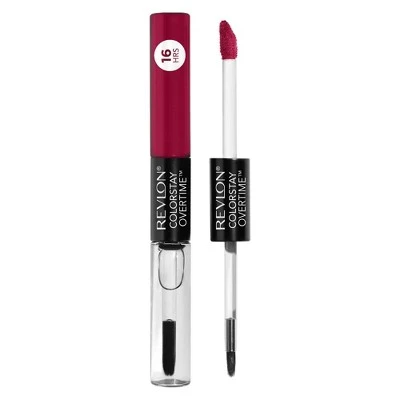 Revlon Colorstay Overtime Lipcolor  Dual Ended Lip Color And Moisturizing Glossy Top Coat