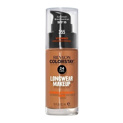 Revlon ColorStay Makeup Foundation for Combination/Oily Skin with SPF 15 Tan Shades 1 fl oz