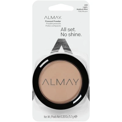 Almay Smart Shade Smart Balance Skin Balancing Pressed Powder, Light/Medium 200 