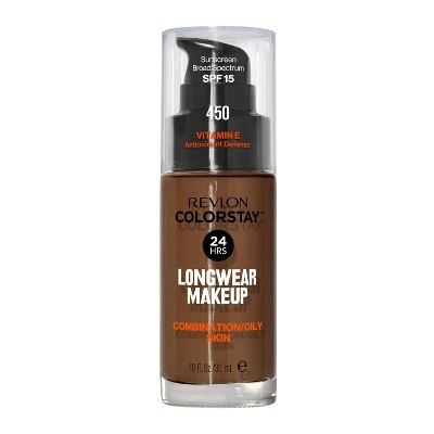 Revlon ColorStay Makeup Foundation for Combination/Oily Skin with SPF 15 Deep Shades  1 fl oz