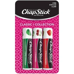 Chapstick Chapstick Classic Variety Pack Lip Balm  Cherry, Strawberry, & Spearmint  3ct