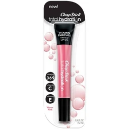 Chapstick Chapstick Total Hydration Tinted Lip Oil  Warm Pink  0.24oz