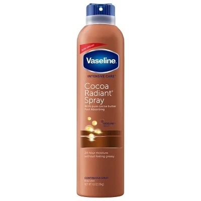 Vaseline Intensive Care Cocoa Radiant Spray Moisturizer 6.5 oz