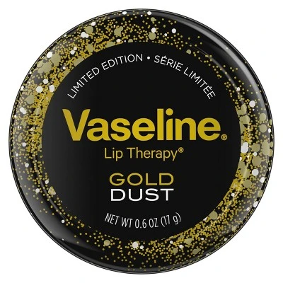 Vaseline Gold Dust Lip Tin  0.6oz