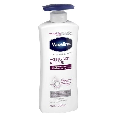 Vaseline Clinical Care Aging Skin Rescue Hand And Body Lotion  13.5oz