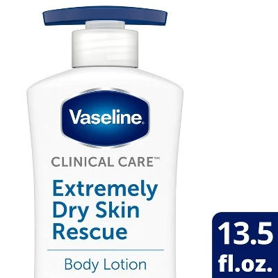 Vaseline Clinical Care Extremely Dry Skin Rescue Hand And Body Lotion  13.5oz