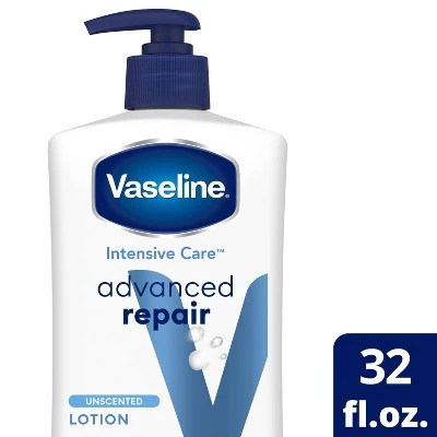 Vaseline Intensive Care Unscented Advanced Repair Lotion 
 32oz
