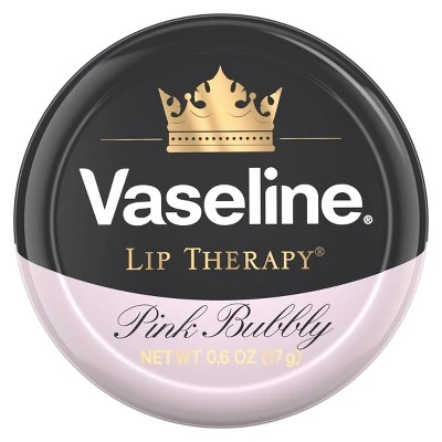 Vaseline Lip Tin Pink Bubbly  0.6oz