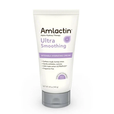 AmLactin Ultra Smoothing Intensely Hydrating Cream  4.9oz