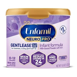 Enfamil Enfamil NeuroPro Gentlease Gentle Infant Formula Powder  19.5oz