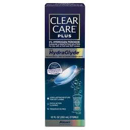 Clear Care Clear Care Plus With Hydraglyde Contact Lens Solution For Soft Lenses