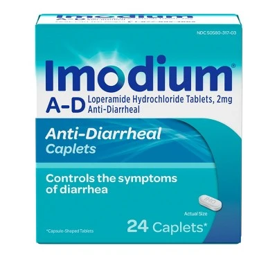 Imodium Anti Diarrheal caplets  24ct