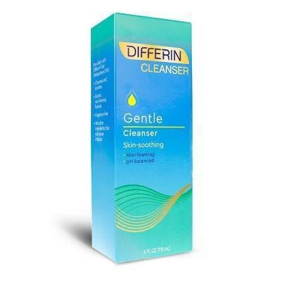 Differin Gentle Cleanser for Sensitive Skin  4oz