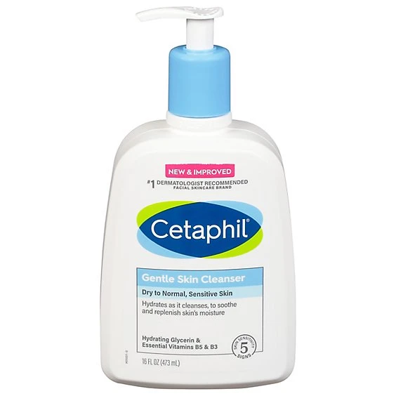 Cetaphil Skin Cleanser Unscented  16oz