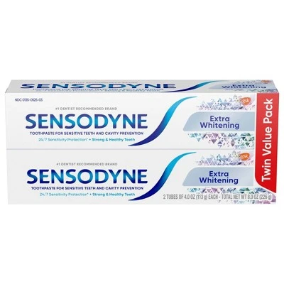 Sensodyne Extra Whitening Toothpaste  4oz