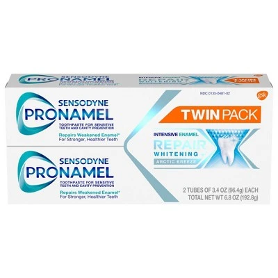 Sensodyne Whitening Toothpaste Twin Pack 3.4oz/2ct