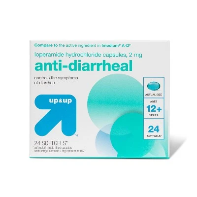Anti Diarrheal Softgels  24ct  Up&Up™