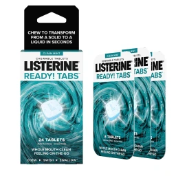Listerine Listerine Ready! Tabs Chewable Tablets with Clean Mint Flavor  24ct