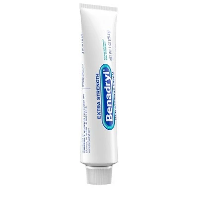 Benadryl Extra Strength Itch Relief Cream Topical Analgesic  1oz